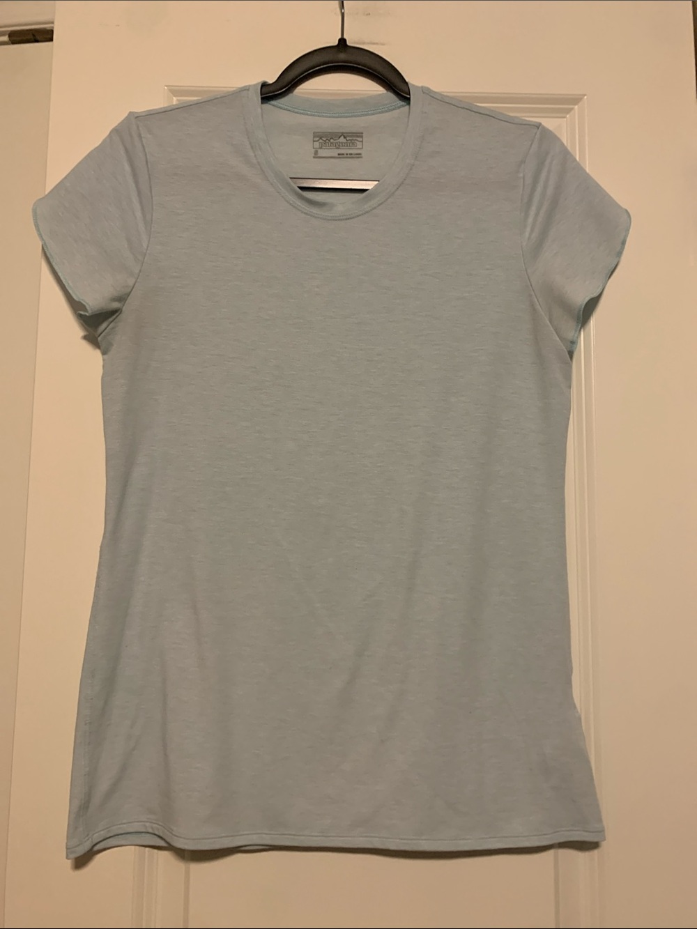 Patagonia Light Blue Short Sleeve Crew Neck Tee
Sz Small, Good Condition